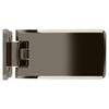 CRL GRA337PN Polished Nickel Adjustable Standard Wall Mount Grande Series Hinge view 2