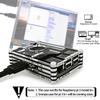 Smraza Case for Raspberry Pi 3/2 Model B, with 9 Layers Computer Case,1 pcs Cooling Fan and 3 pcs Aluminum Heatsinks(Not includethe Board for Raspberry Pi) view 4
