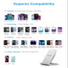Fast Wireless Charger, NANAMI Wireless Charging Stand Compatible iPhone 17/17 Air/17 Pro/16/16 Plus/15/14/13/12, Desktop Charger Dock Phone Charging Stand for Samsung Galaxy S26/S25/S24/S23/S22/S21 view 2