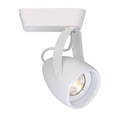 WAC Lighting J-LED820F-40-WT Impulse J Series LED820 LED Low Voltage Track Head Finish 4000K, Flood Beam, White