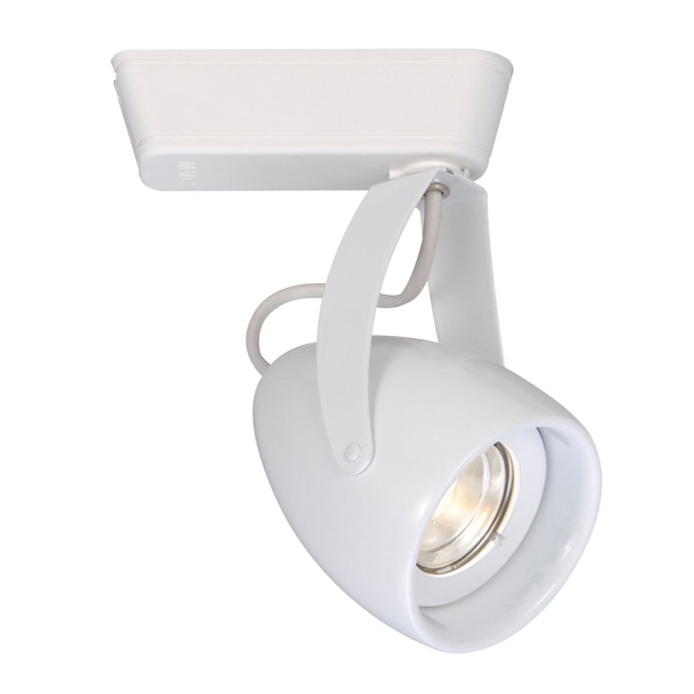 WAC Lighting J-LED820F-40-WT Impulse J Series LED820 LED Low Voltage Track Head Finish 4000K, Flood Beam, White