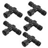FVTLED Pack of 5, Replacement 2Pin T-Connector Waterproof for Single Color LED Deck Light Kit (5pcs) view 1