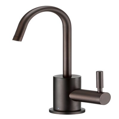 Whitehaus Collection WHFH-C1010-ORB Forever Hot Point of Use Cold Water Faucet with Contemporary Spout, Oil-Rubbed Bronze