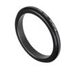 Fotodiox 52mm - 58mm, 52-58mm Macro Close-up Reverse Ring, Anodized Black Metal Ring, for Nikon, Canon, Sony, Olympus, Pentax, Panasonic, Samsung Camera view 1