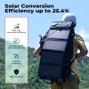 BigBlue 28W Solar Panel Charger with Digital Ammeter, USB-A/USB-C Outputs view 2