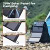 BigBlue 28W Solar Panel Charger with Digital Ammeter, USB-A/USB-C Outputs view 4
