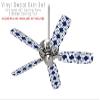 Boxed Navy Blue - Ceiling Fan Skin Kit fits most 42 inch fans (FAN and BLADES SOLD SEPARATELY) view 2
