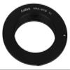 Fotodiox Lens Mount Adapter - Compatible with Black M42 (42mm x1 Thread Mount) Lens to Canon EOS (EF, EF-S) Mount D/SLR Cameras view 1