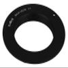 Fotodiox Lens Mount Adapter - Compatible with Black M42 (42mm x1 Thread Mount) Lens to Canon EOS (EF, EF-S) Mount D/SLR Cameras view 2