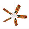 Phat Dyes - Music Note - 100 - Ceiling Fan Skin Kit fits most 42 inch fans (FAN and BLADES SOLD SEPARATELY) view 1