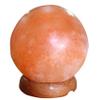 Black Tai Sphere Salt Lamp 4" with Cord view 2