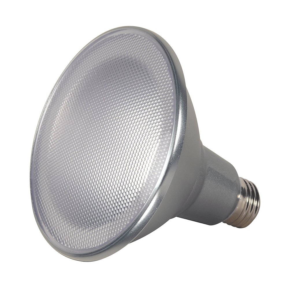 Satco S9455 Par38 LED 3000K 40' Beam Spread Medium Base Light Bulb, 18W