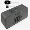 i-Tentek Portable Bluetooth Stereo Speaker, with 10W Acoustic Drivers,FM Radio & Handsfree Speakerphone, Slots for Micro SD Card & USB & AUX, for Smart Phone, MP3, iPad, Tablet & More view 3