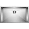 BLANCO 515820 Precision R0 32" Super Single Bowl Undermount Stainless Steel Kitchen Sink view 1