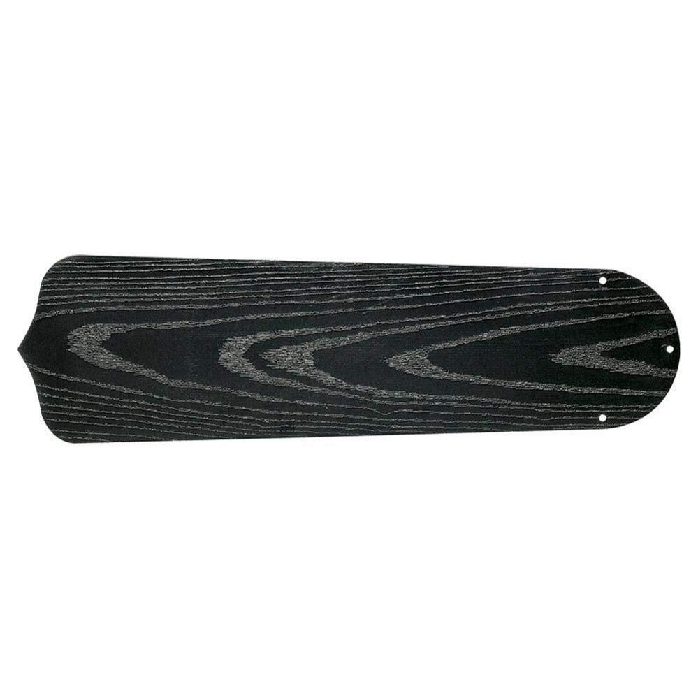 Craftmade B552S-OFB Outdoor Standard All-Weather Fan Blades Replacement 52-Inch, Flat Black, Set of 5