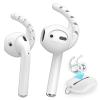 AhaStyle 3 Pairs AirPods Ear Hooks Cover Silicone Accessories Compatible with Apple AirPods and EarPods Headphones(Milk White) view 1