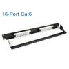 uxcell 110 Type 16 Ports Cat6A Patch Panel Wallmount Rackmount Unsheilded view 2