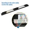 uxcell 110 Type 16 Ports Cat6A Patch Panel Wallmount Rackmount Unsheilded view 4