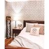 Cutting Edge Stencils Amalfi Tile Stencil  Reusable Floor Stencil for Painting Tiles, Concrete, Patios, and Walls  DIY Home Decor (Extra Large 16"x16") view 3