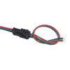 ALITOVE 20 Sets 3 Pin JST SM Male Female Plug LED Connector 15CM 20AWG view 2