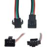 ALITOVE 20 Sets 3 Pin JST SM Male Female Plug LED Connector 15CM 20AWG view 4