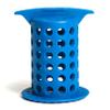 ShowerShroom the Revolutionary 2" Stand-Up Shower Stall Drain Protector Hair Catcher/Strainer, Blue view 2