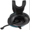 Andrea Communications NC-455VM USB Over-Ear Circumaural Stereo USB Computer Headset with Noise-Canceling Microphone, in-Line Volume/Mute Controls, and Plug,Black view 3