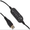 Andrea Communications NC-455VM USB Over-Ear Circumaural Stereo USB Computer Headset with Noise-Canceling Microphone, in-Line Volume/Mute Controls, and Plug,Black view 4