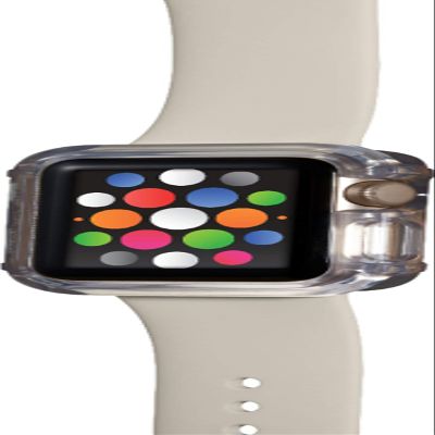 Platinum - D3O Protective Bumper Case for Apple Watch 38mm - Gold