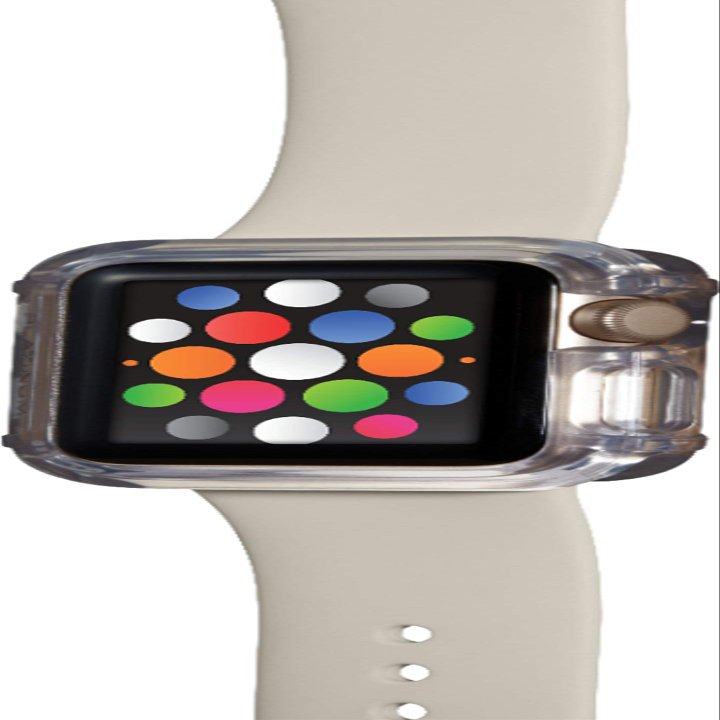Platinum - D3O Protective Bumper Case for Apple Watch 38mm - Gold