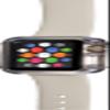 Platinum - D3O Protective Bumper Case for Apple Watch 38mm - Gold view 1