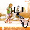 Zeadio Mini Smartphone Tripod Grip Stabilizer, Desktop Tabletop Stand Tripod with Phone HolderFits for All iPhone and Android Smartphones view 2
