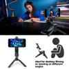 Zeadio Mini Smartphone Tripod Grip Stabilizer, Desktop Tabletop Stand Tripod with Phone HolderFits for All iPhone and Android Smartphones view 4