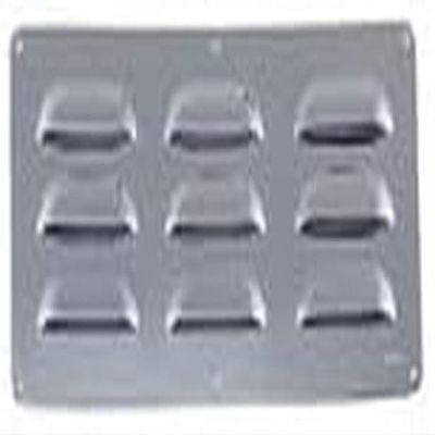 Perko 033509ADP Chrome Brass Louver Ventilator - 2.5" x 11"