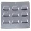 Perko 033509ADP Chrome Brass Louver Ventilator - 2.5" x 11" view 1