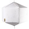 Brownfolds Paper Lantern; Handmade Paper With Real Grass White view 3