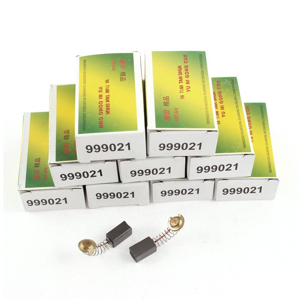 uxcell Electric Tool Carbon Brushes 13mmx7mm x 6 mm 20Pcs
