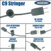 Novelty Lights 12.5 Foot String Light Set, Christmas & Patio Lights view 3