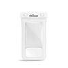 CaliCase Extra Large Waterproof Floating Phone Pouch - IPX8 Waterproof Floating Phone Case with Lanyard for iPhone X-15/ S20-S24/ Pixel 4-8 - White view 3