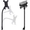 Vehicle ELD Compliant Fleet Limo Semi Truck Seat Rail Tablet Floor Seat Bolt Mount - Fully Adjustable Tablet Holder for Car Truck - Works with All Tablets from 7-12 screen size. Easy Bolt On Mount view 1