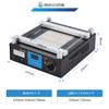 NEWTRY 50-350 PCB Preheater BGA Rework Station Ceramic Preheating Oven Station Digital Display (220V) view 2