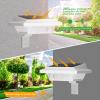 UniqueFire Solar Gutter & Fence Lights - 40 LED Outdoor Waterproof Security Lamps for Eaves, Garden, Landscape & Walkway view 3