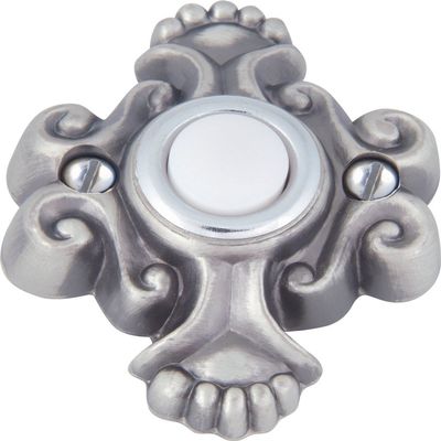 Atlas Homewares DB638-P 2.5x2.25-inch Alhambra Bell, Pewter