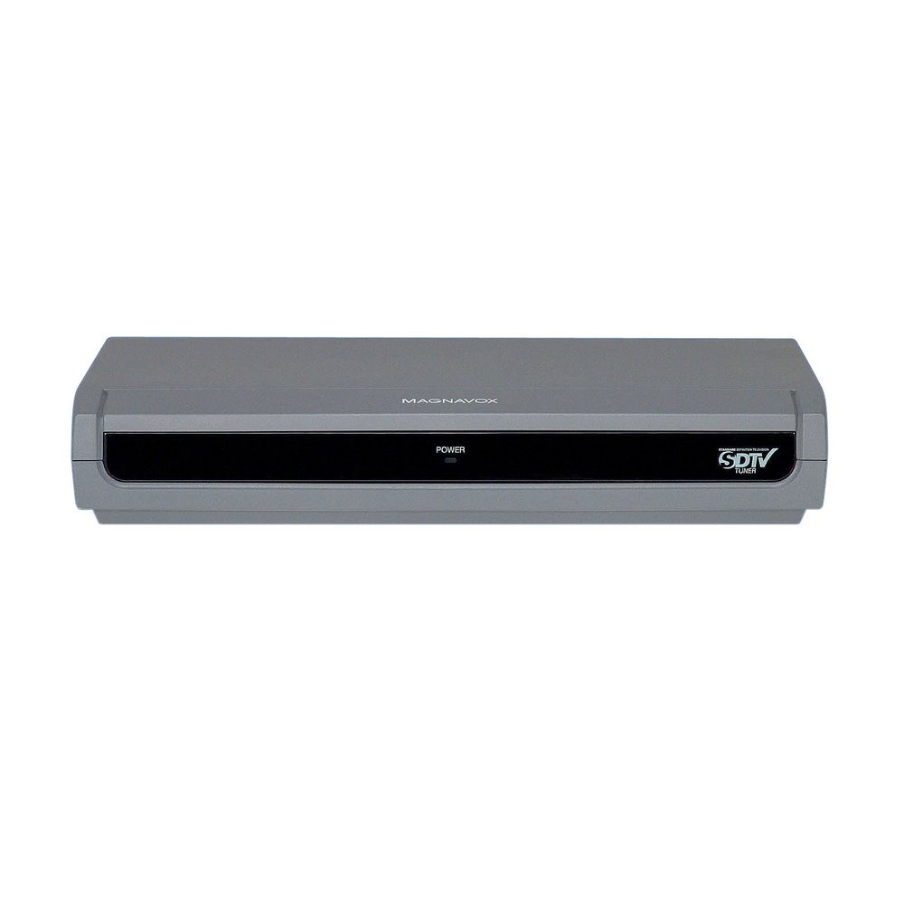 Magnavox TB100MG9 Digital to Analog TV Converter Box, Silver