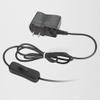 LUMINTURS(TM) 5W LED Clip Clamp Lamp Fixture ON/Off Button with Plug Book Light Black Shell Warm White view 4