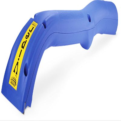 Oneida Air Systems Viper Vacuum Scraper Ergonomic Textured Grip Wet/Dry Vac Attachment with Reversible Tungsten-Carbide Blade