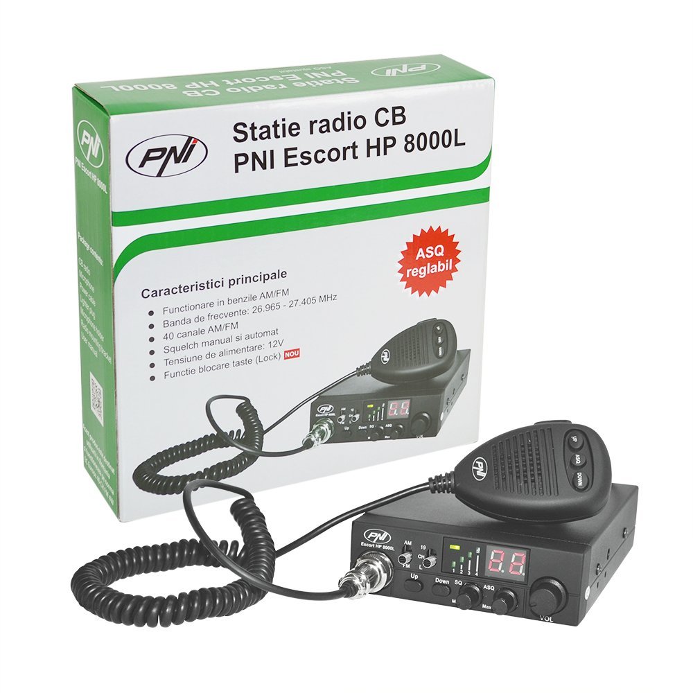 CB Radio PNI 8000L with Adjustable ASQ