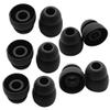 Alitutumao 10pcs Replacement Earbuds Silicone Ear Tips Compatible with Powerbeats 2 Powerbeats 3 Wireless Headphones (Double Flange) view 1