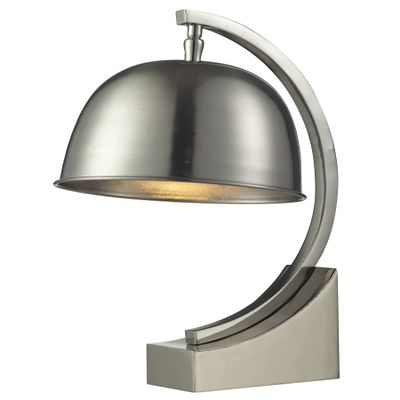 Dale Tiffany PT14313 - Melisa Desk Lamp with Touch Control - Energy-Efficient, Modern Sleek Metal Table Light, White & Black