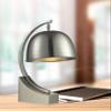 Dale Tiffany PT14313 - Melisa Desk Lamp with Touch Control - Energy-Efficient, Modern Sleek Metal Table Light, White & Black view 2